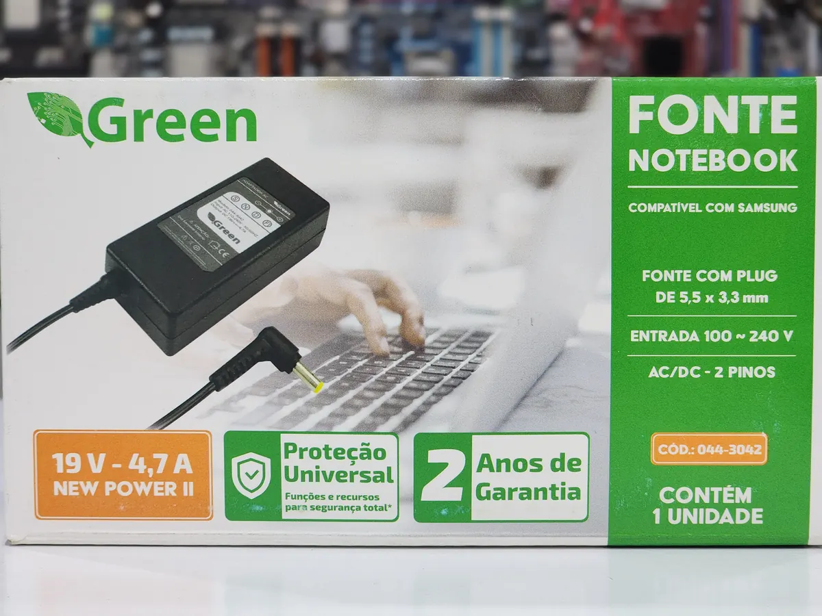 Fonte de notebook
