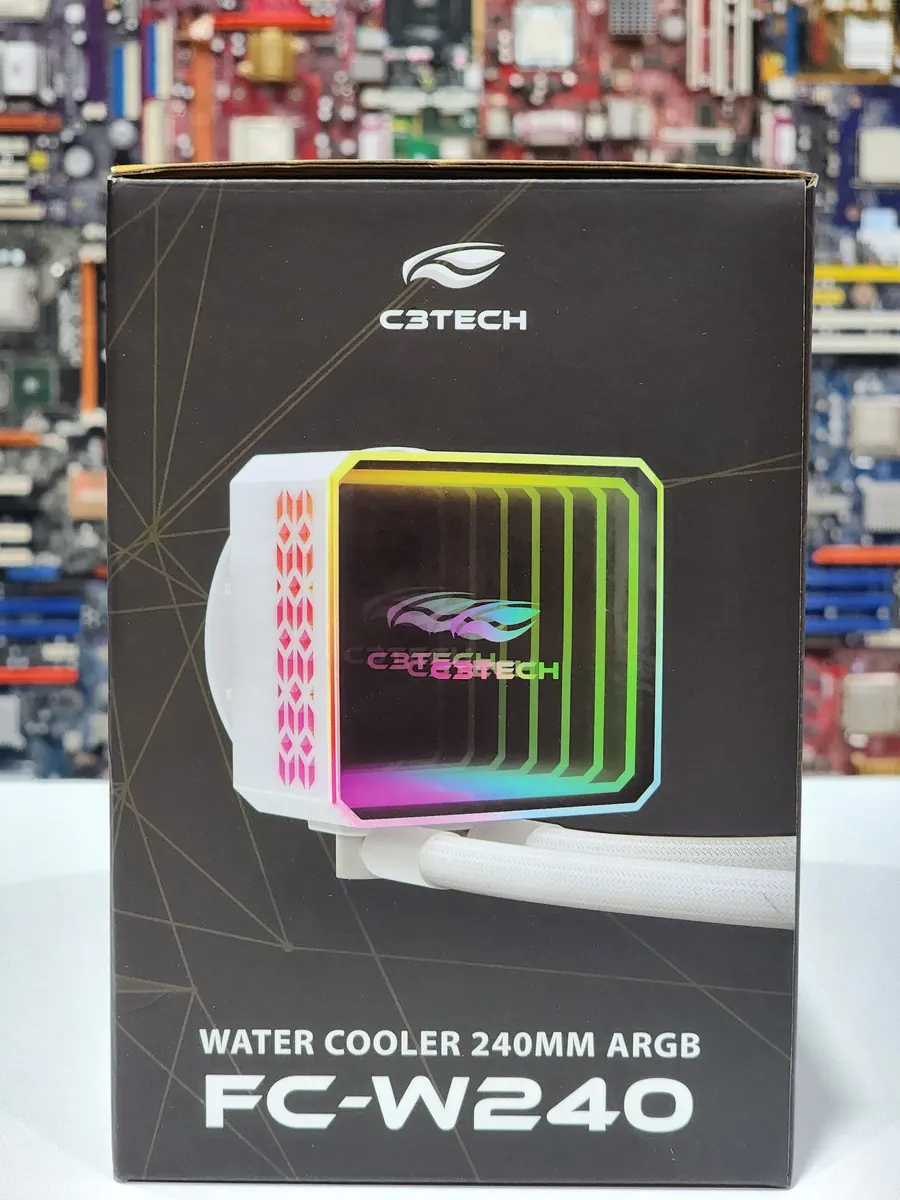 Water cooler RGB para montagem de computador